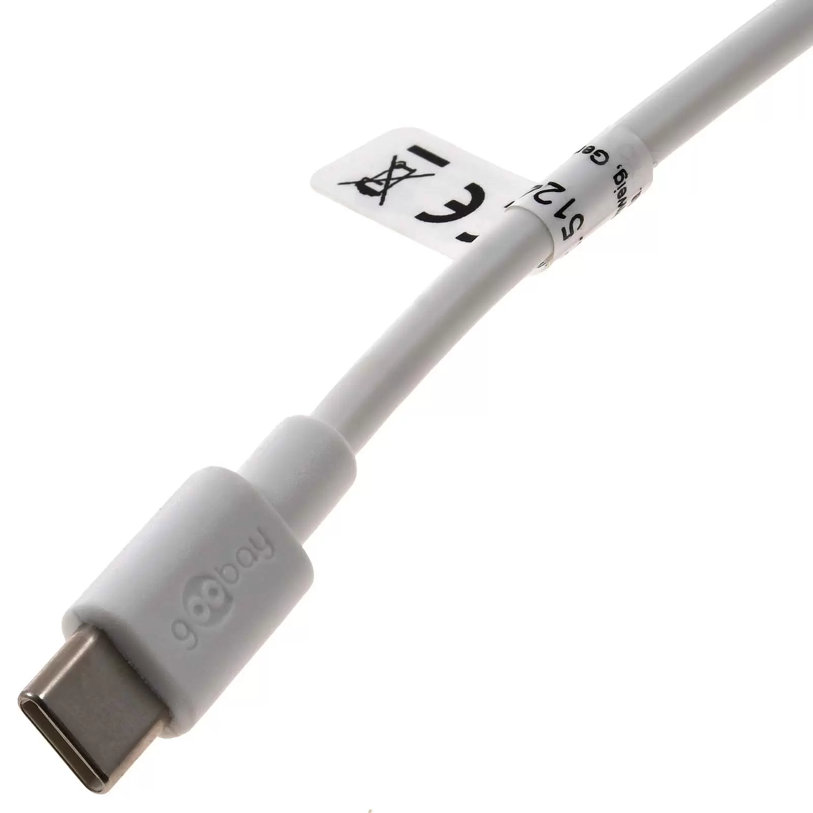 goobay USB-C Lade- & Sync-Kabel 2m - Schnellladen & Datenübertragung für iPhone, iPad & mehr