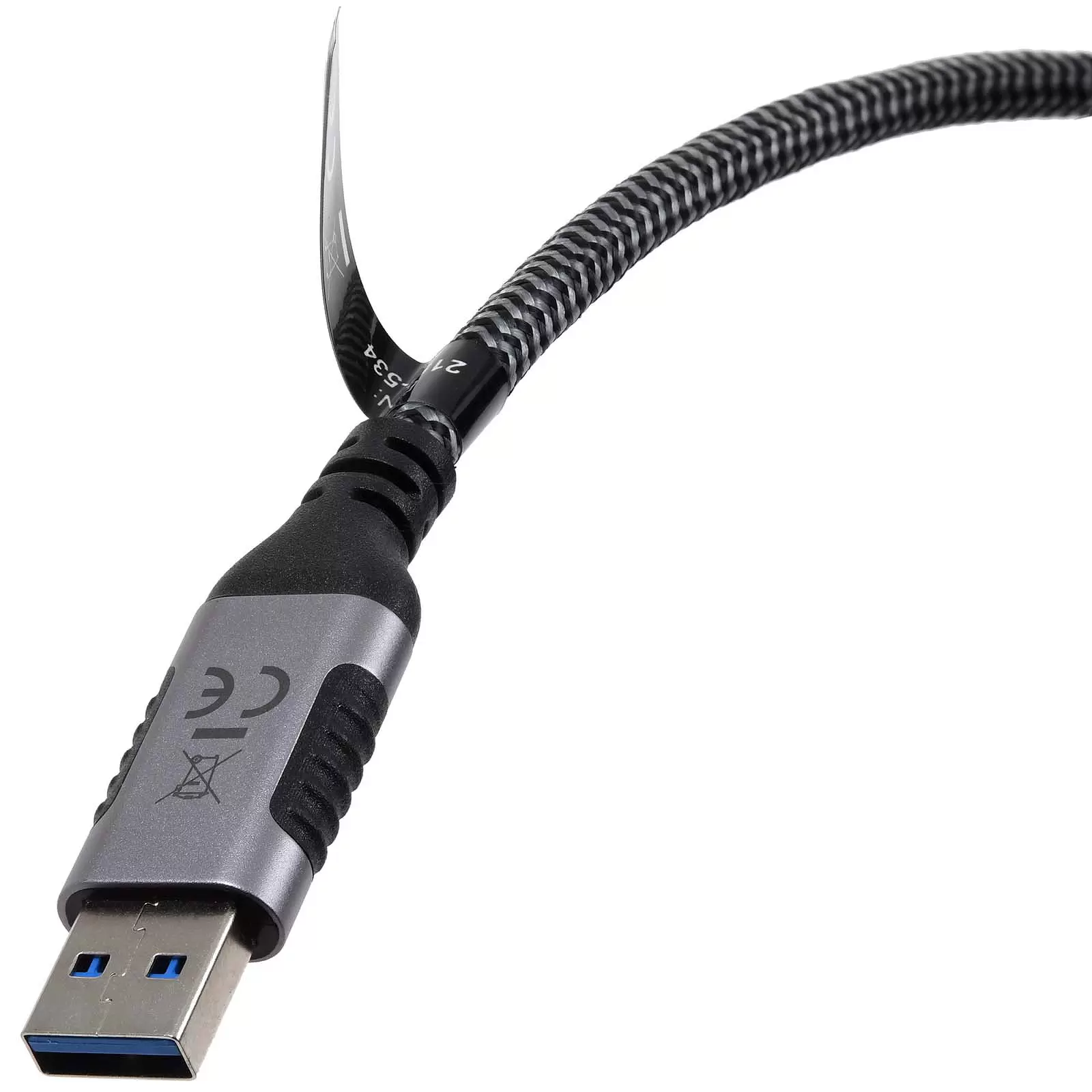 goobay Ethernet-Kabel USB-A 3.1 auf RJ45 7,5m