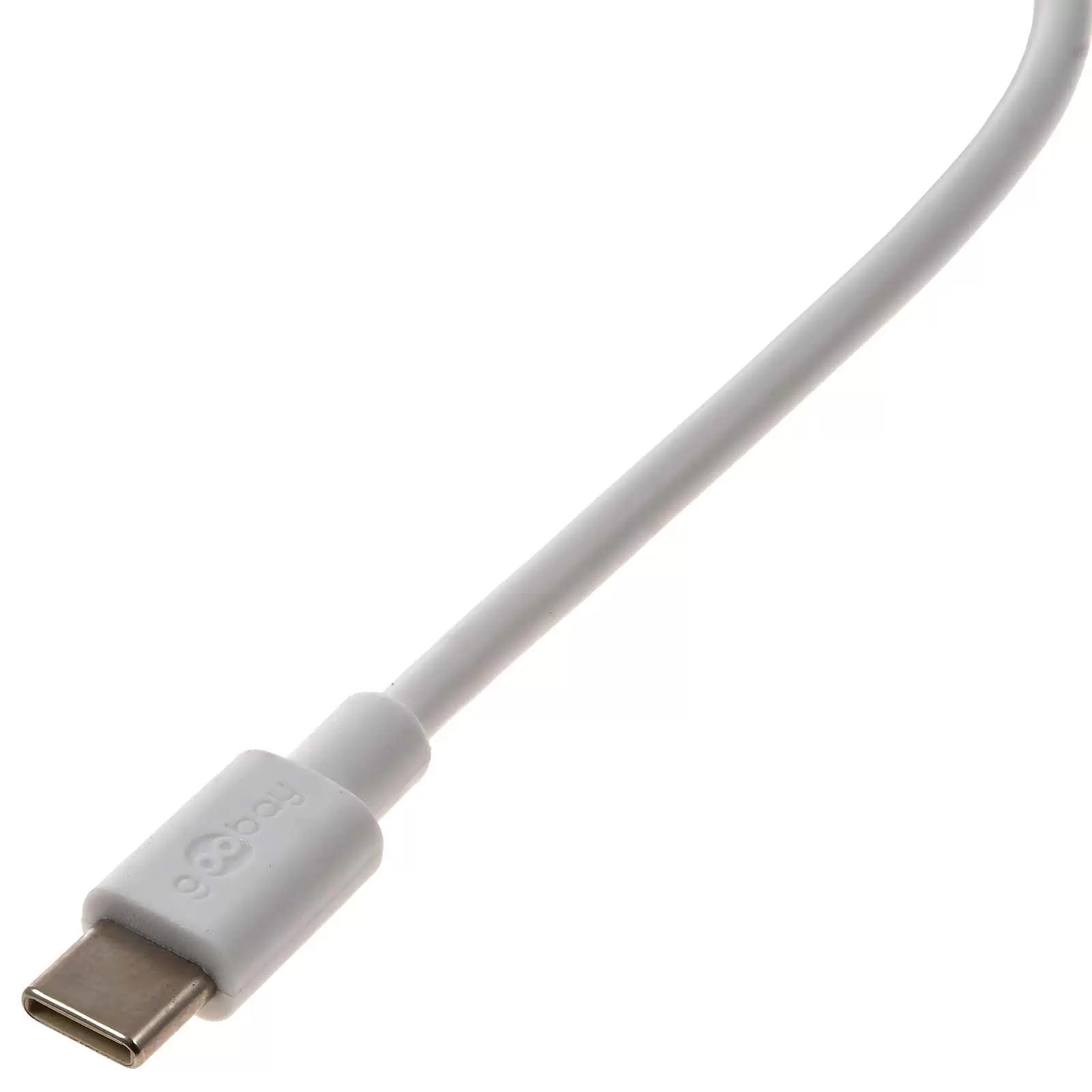 goobay USB-C Lade- & Sync-Kabel 2m - Schnellladen & Datenübertragung für iPhone, iPad & mehr