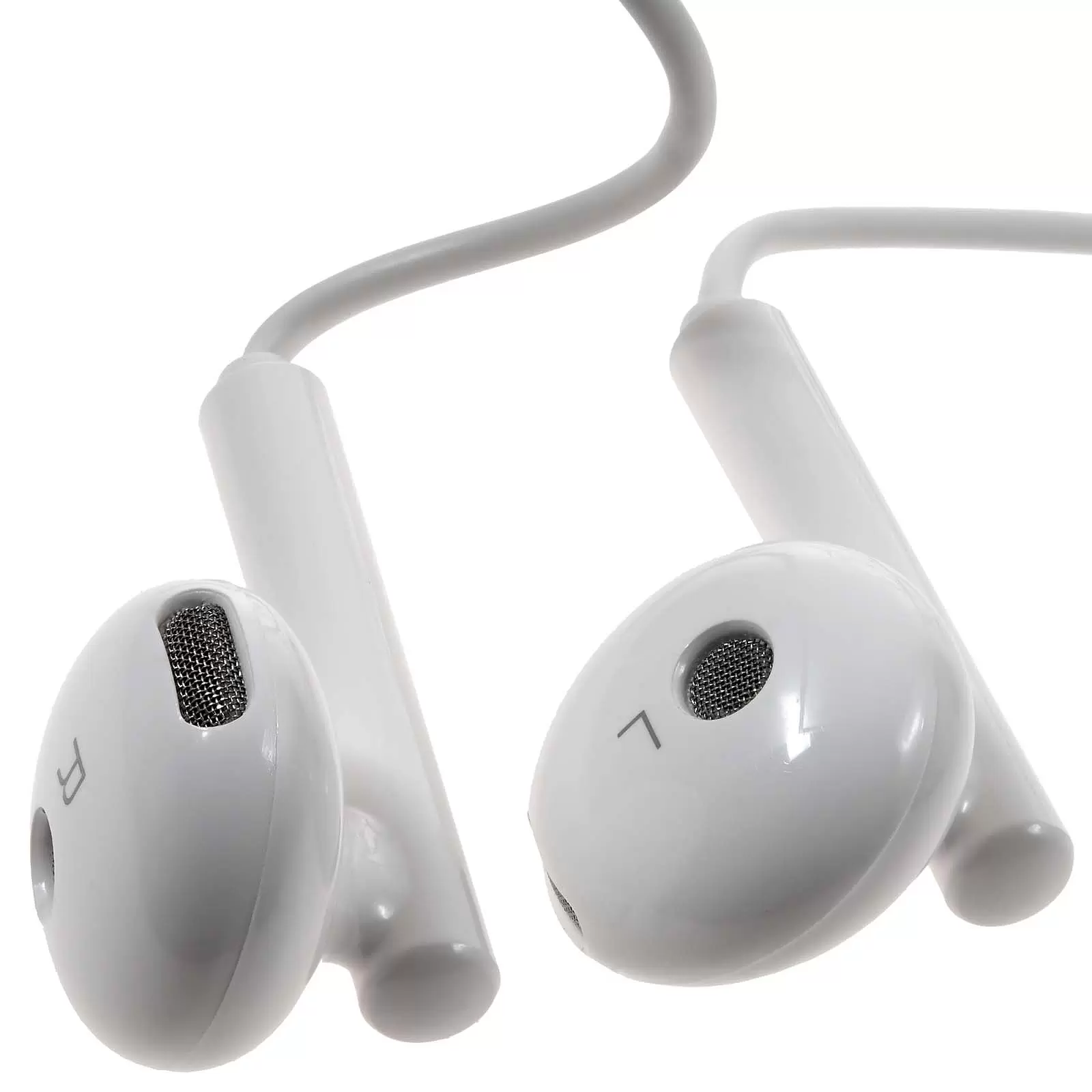 Huawei AM-115 Kopfhörer Headset für Huawei P9 Lite mit Kabel weiß