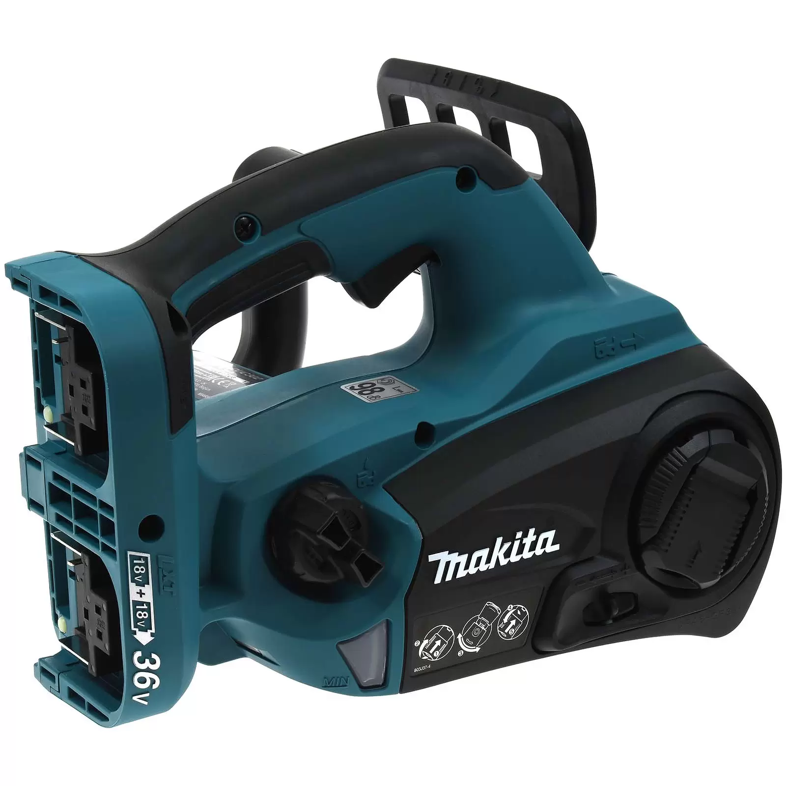 Makita DUC302Z 30cm Akku Kettensäge mit 2 x 18 V = 36 V, ohne Akku, ohne Ladegerät