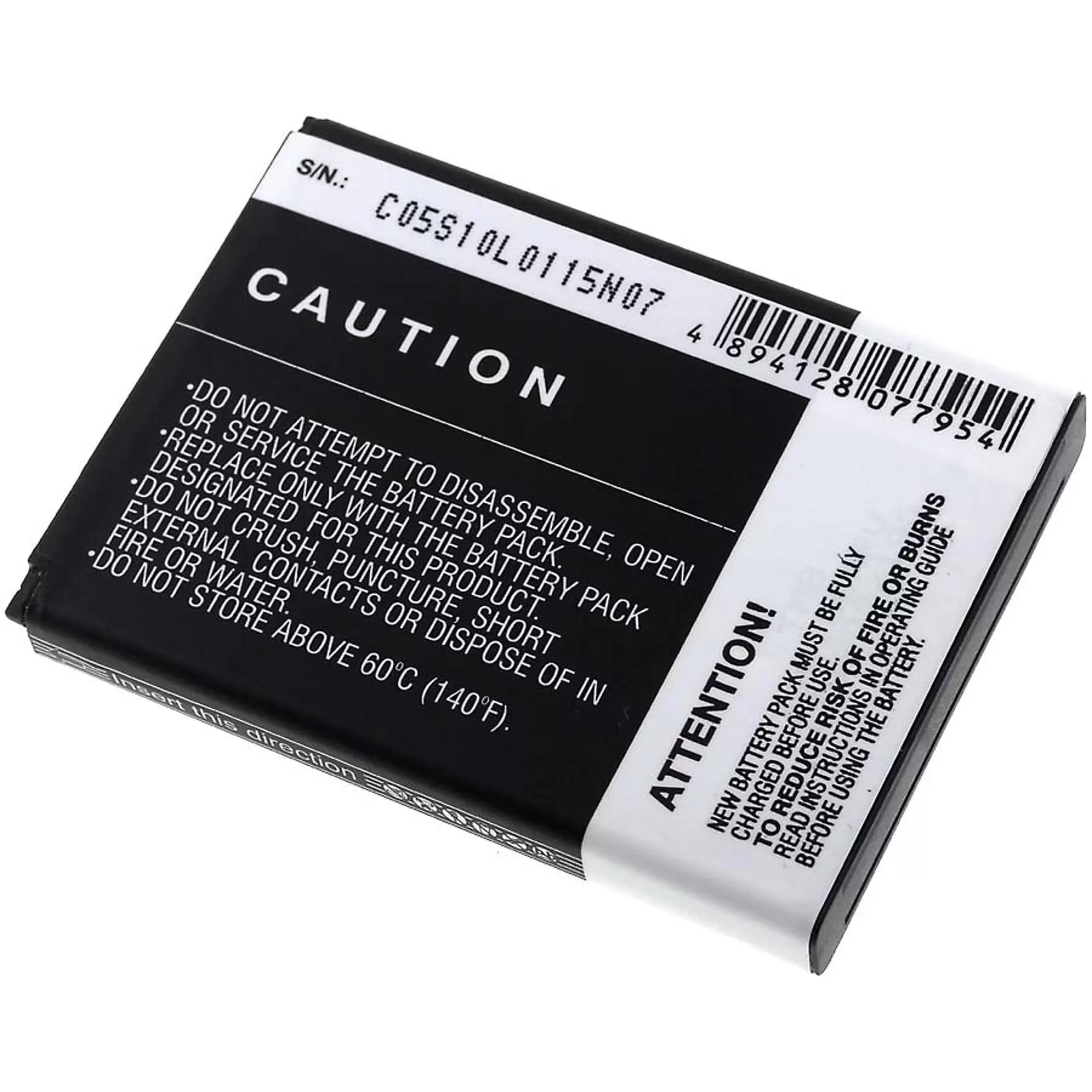 Akku für Samsung Galaxy S4 mini/ GT-I9190/ Typ B500BE 3800mAh