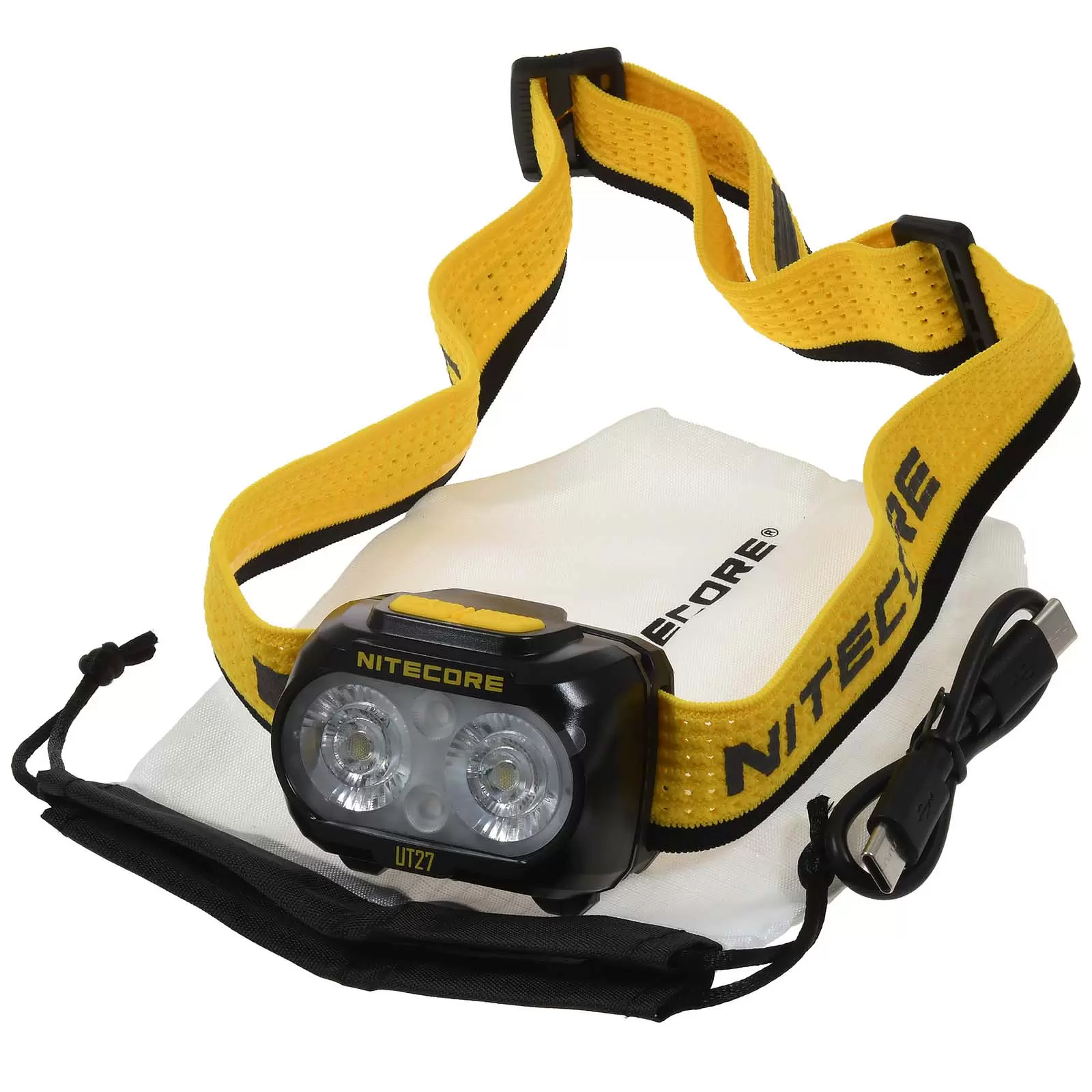 Nitecore UT27-2024 - LED-Kopfleuchte, Kopflampe Headlight, Stirnlampe, bis zu 800 Lumen